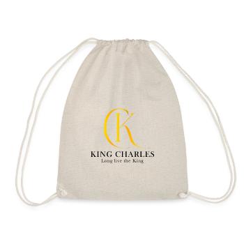 King Charles III England Prince Charles - Drawstring Bag - nature - Front