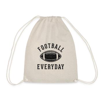 Football américain tous les jours Cadeau de devis - Sac de sport léger - nature - Devant