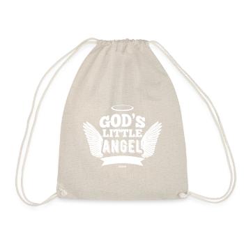 Baby child angel god jesus christ - Drawstring Bag - nature - Front