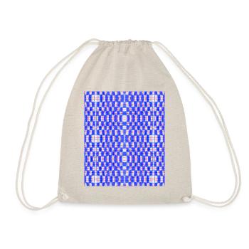 Mandala bleu - Sac de sport léger - nature - Devant