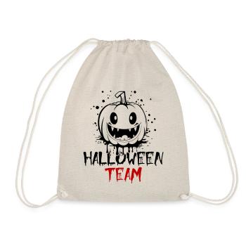 Halloween Team Party - Turnbeutel - Natur - Vorne