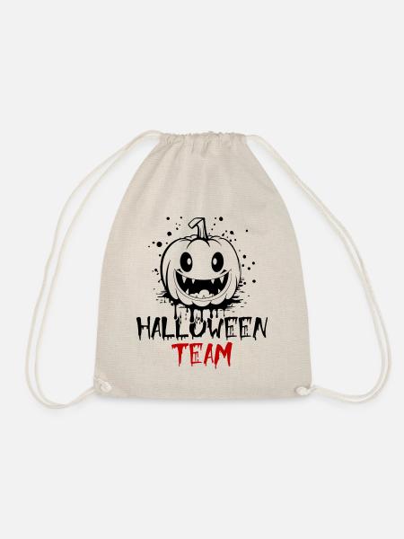 Halloween Team Party - Turnbeutel - Natur