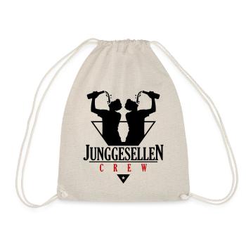Junggesellen Crew Jga Drinking - Turnbeutel - Natur - Vorne