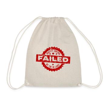 Quality Control failed - Drawstring Bag - nature - Front