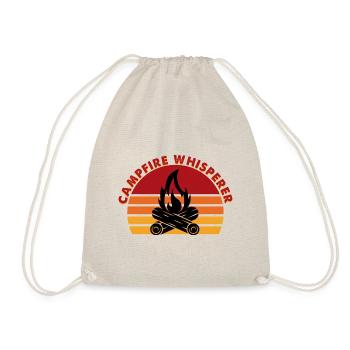 Campfire Camping - Drawstring Bag - nature - Front
