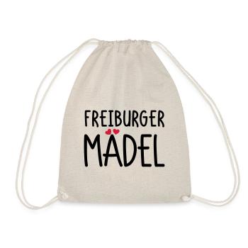 Freiburger Mädel - Turnbeutel - Natur - Vorne