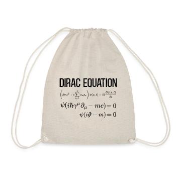 Dirac Equation Mathematical-relativistic - Drawstring Bag - nature - Front