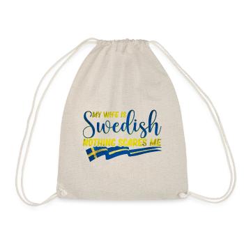 Suède époux - Sac de sport léger - nature - Devant