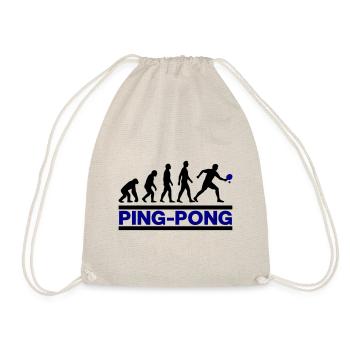 Entwicklung Ping-Pong Ping Pong PingPong - Turnbeutel - Natur - Vorne