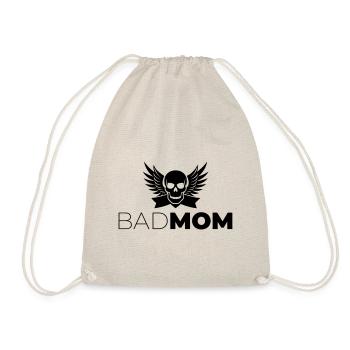 Bad Mom - Turnbeutel - Natur - Vorne