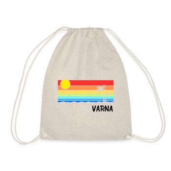 Varna Sunrise Design Bulgarien Balkan Urlaub - Turnbeutel - Natur - Vorne