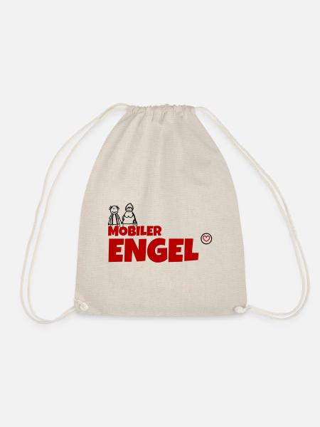 Mobiler Engel - Turnbeutel - Natur