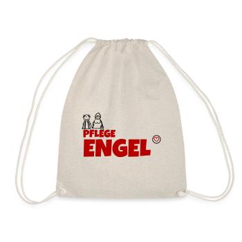 Pflege Engel - Turnbeutel - Natur - Vorne