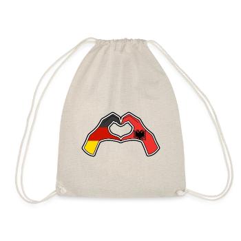 Albanians Albanian Germany Albania - Drawstring Bag - nature - Front