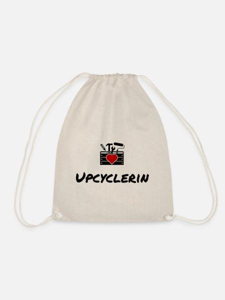 Upcyclerin - Turnbeutel - Natur