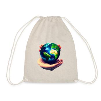 Land Protect - Drawstring Bag - nature - Front