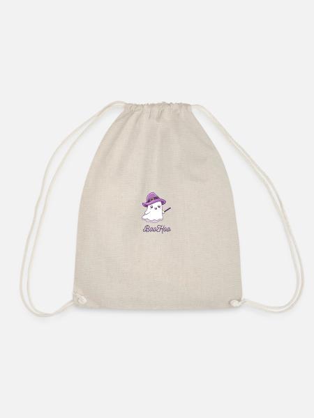 Boohoo Gespenst Design - Turnbeutel - Natur