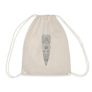 maori8 blanc - Sac de sport léger - nature - Devant