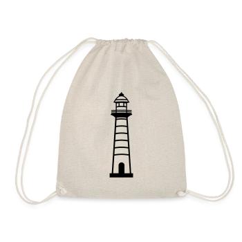 Lighthouse - Drawstring Bag - nature - Front