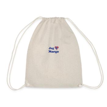 I love Norway - I love Norway - Drawstring Bag - nature - Front
