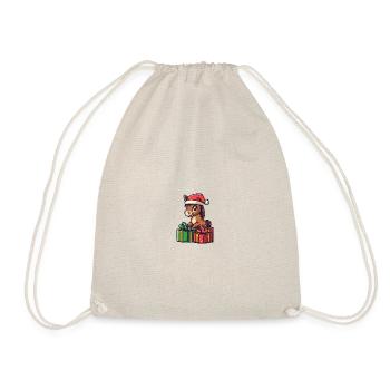 Chevaux Noël Bandes dessinées Cadeaux - Sac de sport léger - nature - Devant