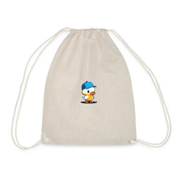 Cute duck3 - Drawstring Bag - nature - Front