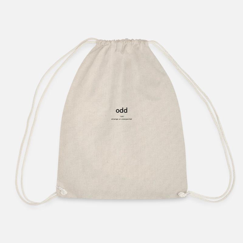Odd - Drawstring Bag - nature