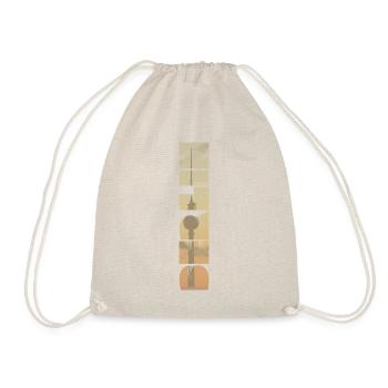 Berlin tower - Drawstring Bag - nature - Front