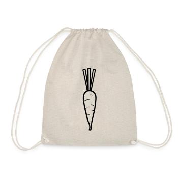 Carotte - Sac de sport léger - nature - Devant