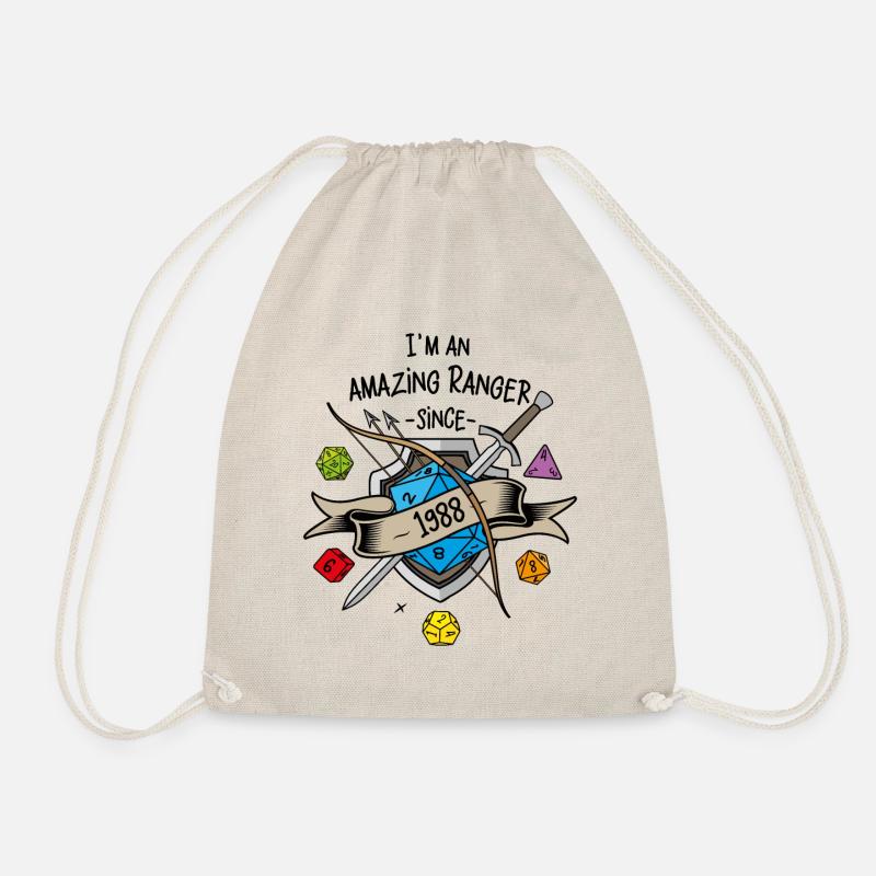 I'm an amazing ranger since 1988 - Drawstring Bag - nature