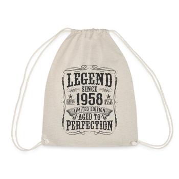 Legend 1958 Vintage Cadeau d’anniversaire - Sac de sport léger - nature - Devant