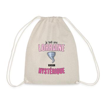 Cadeau Humour Femme Lorraine Hystérique - Sac de sport léger - nature - Devant