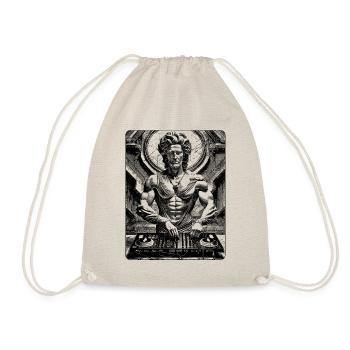 Chemise DJ Zeus Streetwear urbaine : Hip-Hop Vibes - Sac de sport léger - nature - Devant