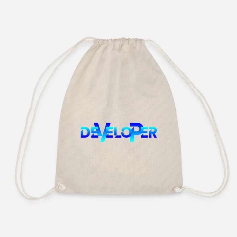 DEVELOPER - Drawstring Bag - nature