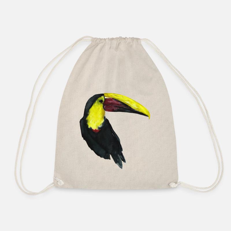 Toucan - Drawstring Bag - nature