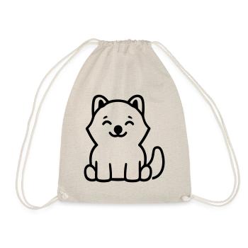 Dog - Drawstring Bag - nature - Front