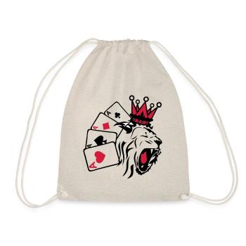 roi poker lion 1 - Sac de sport léger - nature - Devant