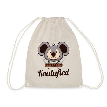 Totally Koalafied Funny Koala Bear Funny Meme - Turnbeutel - Natur - Vorne