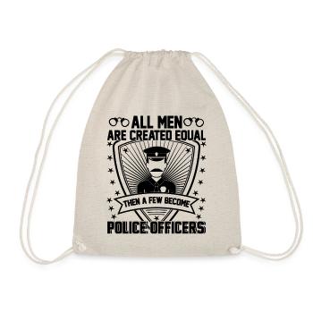 POLICE Officer Law Enforcement Cop - Drawstring Bag - nature - Front