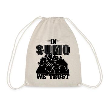 In Sumo We Trust - Drawstring Bag - nature - Front