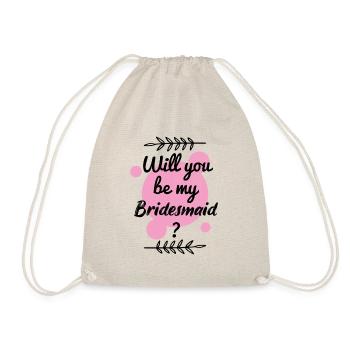 You Be My Bridesmaid ? - Sac de sport léger - nature - Devant