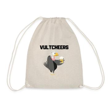 Geier-Prost - Vultcheers black - Turnbeutel - Natur - Vorne