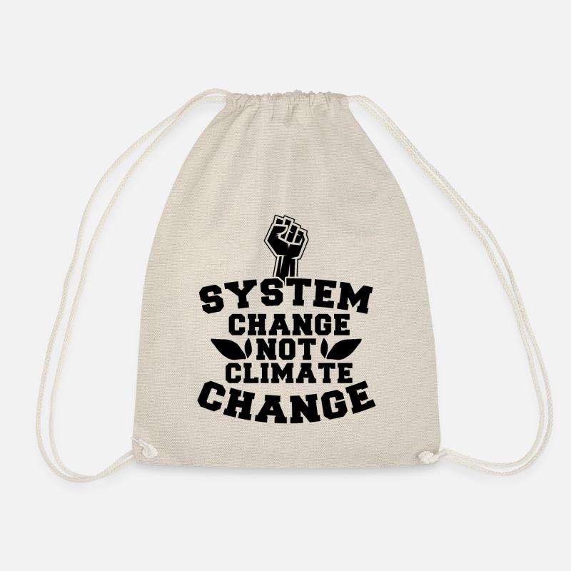 System Change Not Climate Change - Turnbeutel - Natur