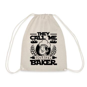 They Call Me Darth Baker - Drawstring Bag - nature - Front
