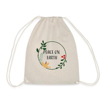 Paix sur la terre - Sac de sport léger - nature - Devant
