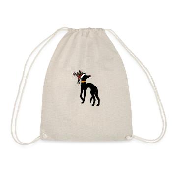 Joyeux Noël Galgos - Sac de sport léger - nature - Devant