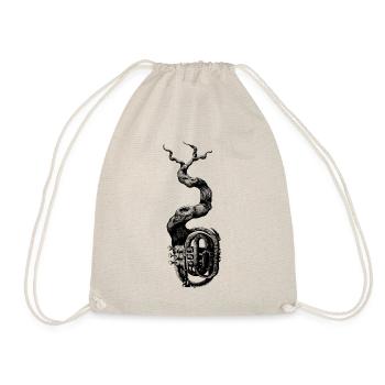 Trumpet - Drawstring Bag - nature - Front
