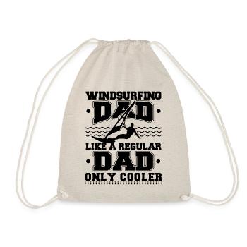 Windsurf Dad Like A Regular Dad Only Cooler - Sac de sport léger - nature - Devant