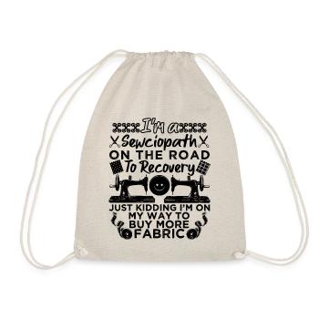 I’m A Sewciopath On The Road To Recovery - Sac de sport léger - nature - Devant