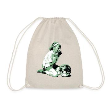 Earth Climate Protection Climate Change Environment Nature Conservation - Drawstring Bag - nature - Front